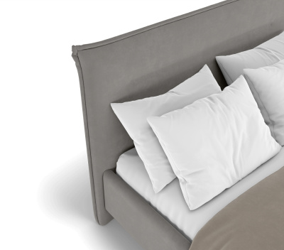 Спальное место 140х200, с подъемным механизмом, ткань Ultra Grey