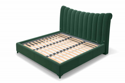 Спальное место 200х200, с подъемным механизмом, ткань Инфинити Dusty Green